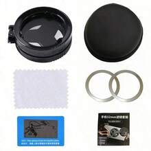 52mm Magnetic Polarizing Filter For Phone, Eliminates Reflections, Improves Photo Quality - Multicolor - View 7