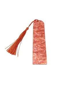 1pc Blank Loose Powder Bookmark Identification Card, Colorful Bookmark Pendant, Fun Bookmark Hanging Decoration Identification Card Bookmark, Student Book Clip Ornament Office Supplies (With Matching Colorful Tassel) - Tassel Bookmark - View 15