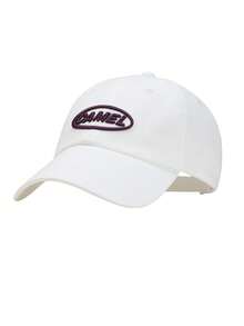 CAMEL CROWN Topi Baseball Bordir Unisex, Topi Baseball Bertepi Lebar, Meredam Wajah untuk Wajah Besar - putih pucat - View 1