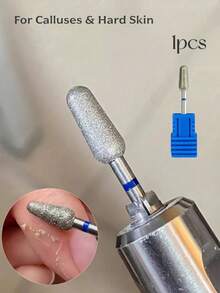 1/2pcs Nail Polishing Head, Pre-Treatment Tool For Removing Dead Skin, Calluses And Hangnails - Grey - View 14