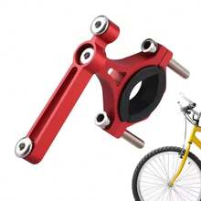 1Pc Aluminum Alloy Bike Water Bottle Holder Adapter Handlebar Mount Cup Rack Bracket Clip Cycling Conversion Seat Bicycle Accessories Bicycle Water Bottle Holder Adapter Alloy Handlebar Water Cup Rack Bracket Clip Cycling Accessories Conversion Seats - Multicolor - View 5