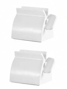 1pc Manual Rotating Toothpaste Squeezer - Toothpaste Extruder, Thickened ABS, Minimalist Style, Suitable For Toothpaste, Ointment, Hand Cream, Facial Cleanser, Etc., New Bathroom Tool - Lazy Squeezer - View 14