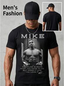 [Box-Zitat T-Shirt] Unisex bedrucktes T-Shirt - Inspirierende Zitate & Box-Thema - Weich, bequem, Halloween-Kostüm für Frauen, Weihnachtsoutfit - Schwarz - Übersicht 1