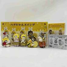mofusand 1pc The Cure Is A Bee Themed Blind Box. The Cute Kitten Image Has Its Own Characteristics, And The Style Is Not Specified. As A Small Holiday Gift To Relatives, Friends And Classmates, It Is Practical And Good-Looking. (Stochastic Style) - Multicolor - View 3