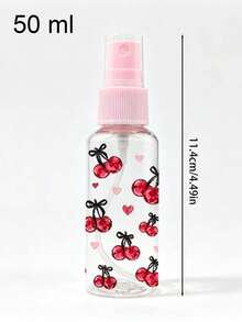 Clear Spray Bottle With Cherry Bow Pattern,Perfume Refillable Bottle,Multi-Functional Fine Mist Spray Bottle,Portable Decanting Bottle Container - Multicolor - View 11