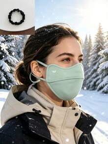 5/1pc Masker Wajah Hangat Musim Dingin, Unisex Desain Pelindung Mata Stereo 3D, Masker Wajah Tahan Angin dan Dingin yang Bernapas, Bersepeda, Olahraga Luar Ruangan, Masker Wajah Hangat Sehari-hari Musim Gugur/Musim Dingin, Penutup Wajah dengan Tali Telinga yang Dapat Diatur Warna Solid - MultiWarna - View 8
