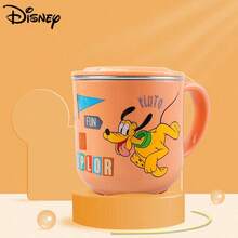 Disney Children's Stainless Steel Water Cup-Baby Milk Cup With Handle, Cute Cartoon-Printed Reusable Mug For Home Use And Parties, 260ml - Multicolor - View 15