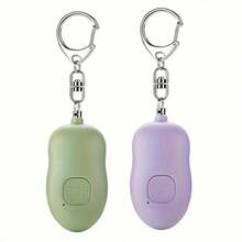 2 Packs Rechargeable Personal Alarm 130dB Alarm Personal Alarm Rechargeable Led Light For Women Elderly Personal Alarm Keychain Alarm - 2-pack - View 12