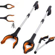 1pc 360° Rotating Claw Trash Picker, Professional Extended Reach Grabber, Foldable Magnetic Gripping Tool - Durable Claws, Suitable For Elderly, Trash And Litter Pickup - Multicolor - View 8