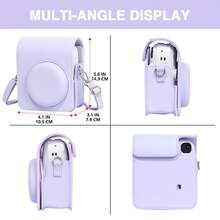 Mini 13 Instant Camera Mini 13 Set, Accessories Include PU Camera Protective Case, 3 Mini Photo Frames, 5 Magnetic Photo Frames, 10 DIY Stickers, 64-Page Photo Album, Selfie Mirror - View 2