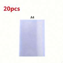 5/10/20pcs Transparent Plastic Book Covers, Book Protection Sleeves, Self-Adhesive Sealing, Transparent Book Covers, Suitable For School Student Book Protection, Waterproof And Wear-Resistant, A4, 16K, A5 Sizes, Back To School Season, Learning Supplies - Multi-color - View 14