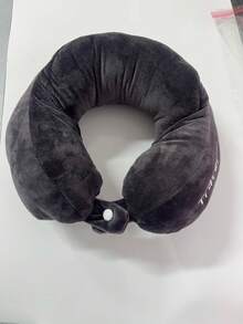 1pc U-Shaped Neck Pillow For Travel And Bed, Soft And Comfortable, Portable Cervical Pillow, Suitable For Side/Back Sleepers, Car, Airplane, Home - Multiple Colors Available - Hand Washable Filling, Medium Firmness, Ideal Choice For Students And Travelers, Random Color - A - View 13