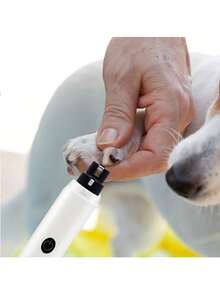 Professional Electric Dog Nail Grinder With LED Light - Dual-Speed, And Painless Nail Trimmer For All Dog Breeds; USB-Rechargeable, Ergonomic Pet Grooming Tool With Built-In Lithium Battery; Stylish, Modern Design Battery Capacity 200mAh - View 4