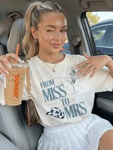 Women T-Shirts - White - View 7