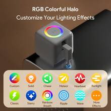RSH 2pcs Rechargeable ZigBee Smart Robot Button Pusher, Supports Tuya Smart Life App Scheduled Automation, Compatible With Alexa Voice Assistant, RGB Light Touch Sensor, 8 Months Long Standby, Wireless Button Switch Pusher - View 8