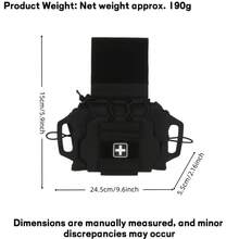 Tactical Molle First Aid Pouch Detachable Emergency Kit For Belt Vest Outdoor Survival Gear - Multicolor - View 4