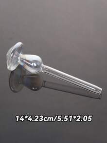 1/2個蘑菇造型玻璃自動滴灌澆水球，60/150ml 懶人園藝自動灌溉透明玻璃澆水裝置 - 多色5 - 查看 7