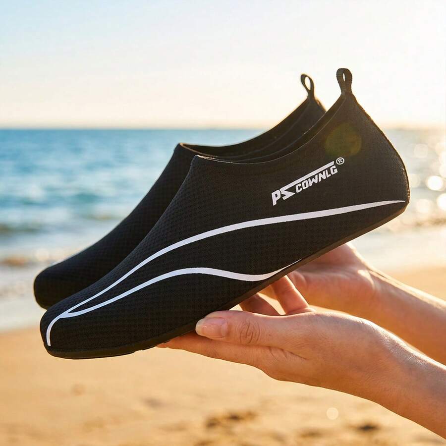 New Men's Creek Shoes, Athletic Shoes, Fitness Shoes, Running Shoes, Yoga Shoes, Pilates Shoes, Dance Shoes, Jumping Shoes, Water Sports Shoes - Black - View 1