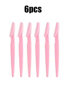 60pcs/24pcs/12pcs/6pcs/1pc Eyebrow Shaving Set Designed For Women And Men, Includes Storage Box With Safety Cap, Eyebrow Trimmer For Trimming And Shaping Beautiful Eyebrows, Facial Hair Removal Razor, Washable And Reusable, Suitable For Facial And Body Hair Removal, Essential Tool For Hair Salon, Makeup And Beauty Industry And Daily Use, Beauty And Travel Accessory - Multicolor - View 10