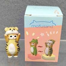 mofusand 1pc The Hot Selling Cartoon Cat Blind Box Is Hand-Made, Vivid And Cute, And The Blind Style Is Random. The Festival Presents To Family, Friends And Classmates, Adding A Full Healing Atmosphere To Daily Life. (Stochastic Style) - Multicolor - View 3