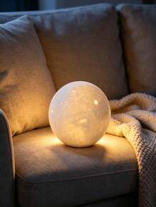 1pc Creative Earth-Shaped Silicone Night Light, Tap-Activated LED Bedside Atmosphere Lamp, Eye-Protection Light, Exquisite Decorative Gift, Suitable For Bedroom, Dorm, Home Indoor Scenes - Multicolor - View 5