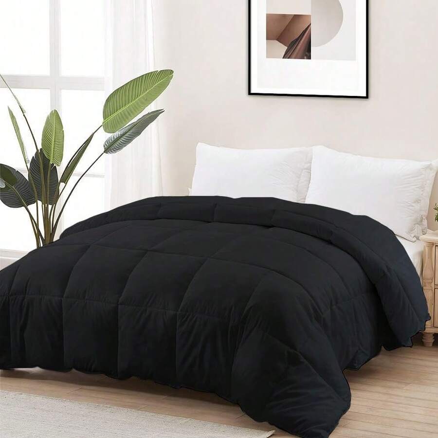 Duvets & Down Comforters - Black - View 1