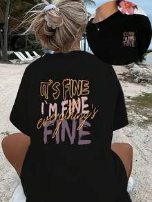 Women T-Shirts - Black - View 1