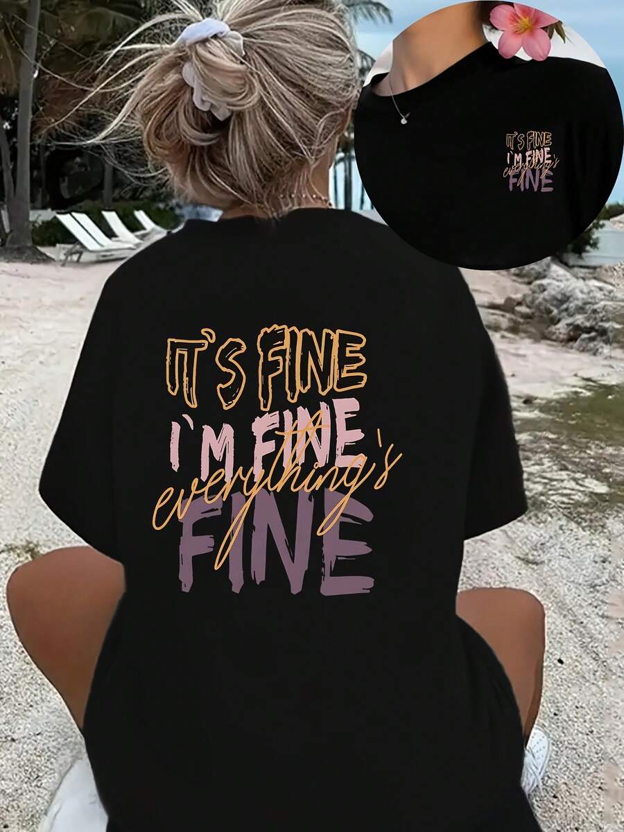 Women T-Shirts - Black - View 1