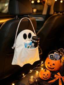 JELLOO Tas Penyimpanan Interior Mobil, Aksesori Mobil Penting untuk Perjalanan Jauh, Natal, Pemasangan Mudah, Halloween, Penyimpanan Portabel untuk Berbagai Barang, Cocok untuk Berbagai Acara, Penting untuk Menjaga Kebersihan Interior Mobil - Berbagai gaya - View 4