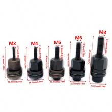 5x Hand Rivet Nut Head Nuts Simple Installation Manual Riveter Rivnut Tool - A - View 7