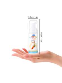Waterless Strawberry Scented Rabbit Shampoo Foam - Quick Drying, Suitable For Small Animals, Rabbits And Pets, Stress-Free Care - 1PC - View 4