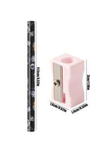 Rhinestone Wax Pencil (With Sharpener) Quick-Dry Wax Pencil For Picking And Pasting Rhinestones, Gems, Studs And Other Nail Art Decorations - A - View 8