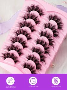 Thick And Fluffy Lashes, 3D Volumizing Effect, Rich Makeup Look, Strong Eye-Enlarging Effect - View 6