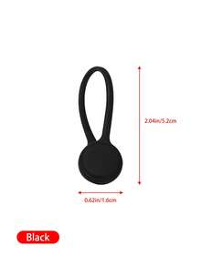 1 buah Pengatur Kabel Magnetik Kreatif Multi-Warna Baru, Klip Kabel Magnetik Silikon, Penggulung Kabel, Pengikat Kabel, Magnet Kulkas, Klip Penyimpanan, Pengatur Kabel Multifungsi Minimalis Universal - MultiWarna - View 5