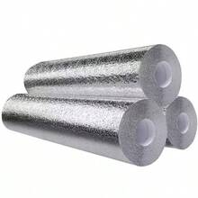 Aluminum Foil Kitchen Sink Stickers, Heat Resistant Oil-Proof Waterproof Wallpaper, Self-Adhesive Liner, Suitable For Drawers, Sinks, Cabinets, Anti-Mold Wall Protection Splash Guard Film - Multicolor - View 10