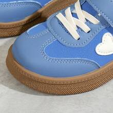 1 Pair Fashionable Children's Sports Shoes, Soft Breathable Fabric, Lightweight Cushioned Non-Slip Sole, Caring For Baby's Little Feet. Multiple Colors Available, Suitable For Running And Jumping, Essential For Cute Kids! - Blue - View 6