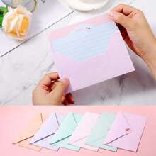 18pcs Animal Theme Stationery Set With Writing Paper & Envelopes, 36 Sheets Of A5 Writing Paper + 18 Envelopes, Cute Stationery Kit Suitable For Love Letters, Invitations, Graduation Ceremony, Greeting Cards Back To School - 6 Design Styles - View 5
