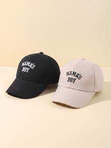 2/3件熱銷 Mom's Boy 刺繡棒球帽，可調節防曬，適合日常休閒與戶外活動 - 彩色 - 查看 21