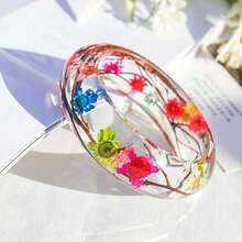 140 PCS Tiny Small Art Flowers For Soap Making DIY Candle Jewelry Earrings Epoxy Molds DIY Candles Soap Making - Hot Pink - View 6