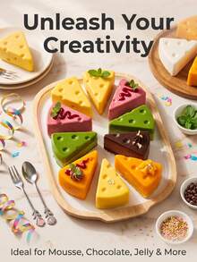 Flower-Shaped Silicone Ice Cube Tray, Nature Series, Material, Easy Release, Summer Ice Making Essential - Multicolor - View 2