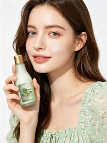 SKINFOOD 生菜與小黃瓜水感乳液 140ml - 輕盈保濕、舒緩、無油、無矽、無酒精、控油妝前乳，增強貼合度與滋潤感。適合返校季、夏季、情人節、母親節、婚禮、派對 - LETTUCE & CUCUMBER WATERY EMULSION - 查看 4