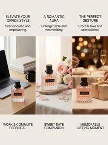 Valentino Donna Born In Roma Coral Fantasy Eau De Parfum Spray For Women EDP Sample 0.04oz/1.2ml,1.7oz/50ml,1oz/30ml,3.4oz/100ml - Perfume For Long Lasting Suitable For Birthday, Office, Gift, Daily Use - Coral Fantasy EDP - View 3