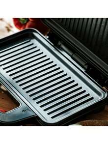 CAMRY Sandwich Maker, Sandwich Toaster, Panini Press - Non-Stick Plates, Compact Design, Cool-Touch Handle - EU E Type Plug(220-240V) - View 2