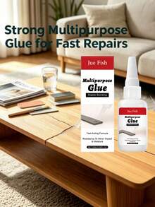 Strong Multi-Purpose Glue, Fast-Drying And Firm Adhesion For Daily Maintenance And Repair, Multi-Material Universal Adhesive, Strong Instant Bonding, Fast-Drying, Repair Shoes, Ceramics, Porcelain, Metal, Plastic, Wood, Leather, - A - View 1