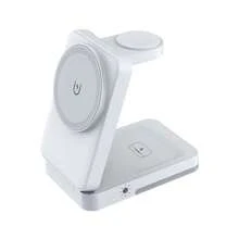 3-In-1 Foldable Wireless Charging Stand With Ambient Light, Portable Travel & Storage, Multi-Device Wireless Charger, Perfect Gift - Multicolor - View 11