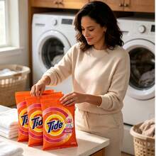 Tide Ultra Concentrated Laundry Detergent, Fresh Scent, 690g * 6 Pack - Powdery - View 3
