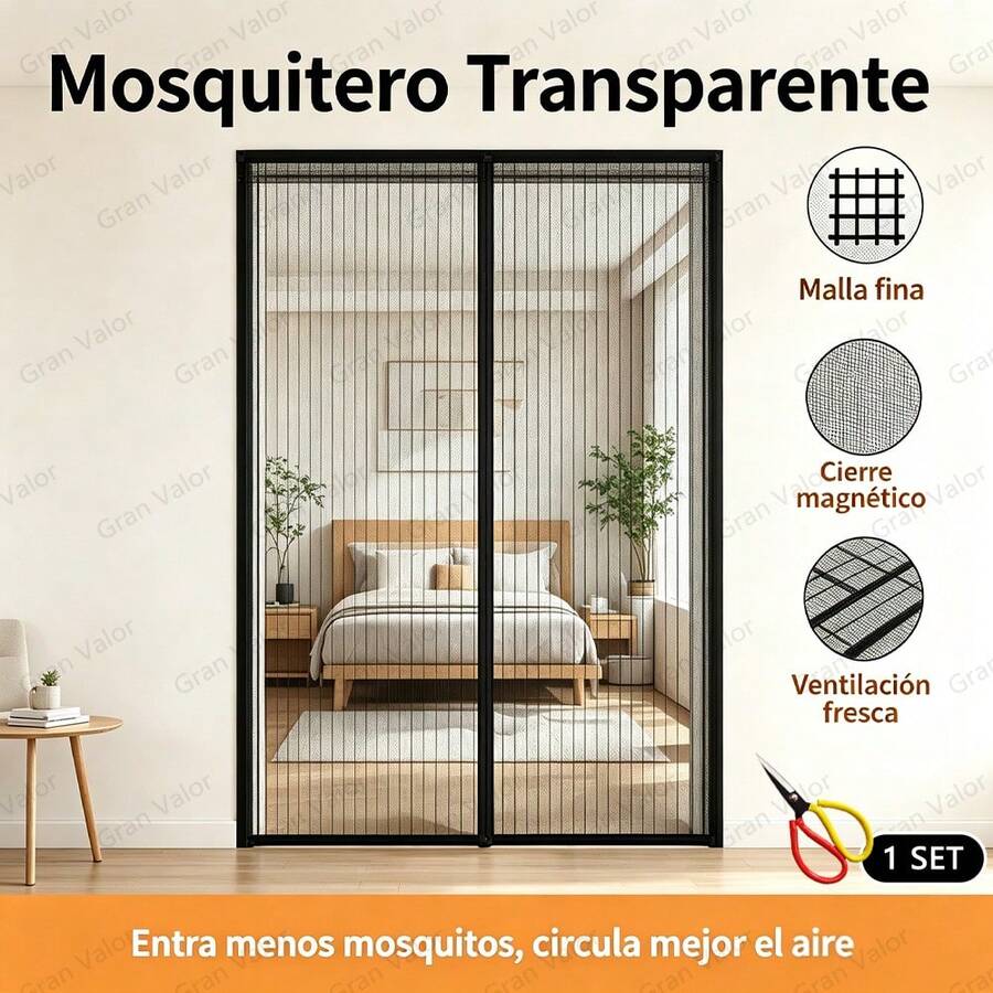 [MXBTG+] Magnetic Window Screen Easily Adheres To Magnetic Window Screen DIY Magnetic Window Screen Self-Adhesive Magnetic Fiberglass Insect Window Screen (1pc)