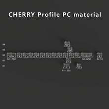 مجموعة أغطية مفاتيح PC شفافة بتصميم سيف حرفي، بروفايل Cherry لمفاتيح MX الميكانيكية، لوحة المفاتيح غير مشمولة - مشاهدة 18