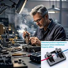 1 buah Penjepit Kawat Las Profesional, Desain Penjepit Pegas, Penjepit Kawat Stasiun Solder Portabel yang Dapat Diatur, Perlengkapan Las Besi Solder Kawat, Perlengkapan Las Sambungan Kawat Penjepit dan Lepas Cepat, Penjepit Las Sirkuit Multifungsi dan Aksesori Alat Las yang Cocok untuk Konstruksi, Pekerjaan Listrik, dan Proyek Renovasi, Hadiah Unik untuk Teman, Teman Sekelas, dan Keluarga - MultiWarna - View 8