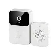 1pc Mini WiFi Video Doorbell With Camera, Wireless Phone Remote Control, Smart Visual Doorbell, Two-Way Talk, Photo & Video Recording, Voice Changer Function, Built-In USB Rechargeable Battery - Multicolor - View 14